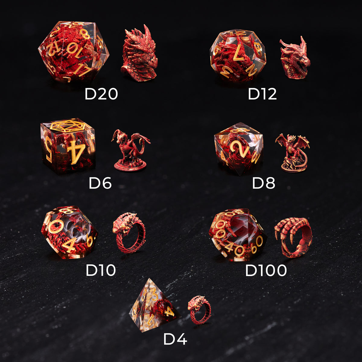 Dragon Realms Dice Set