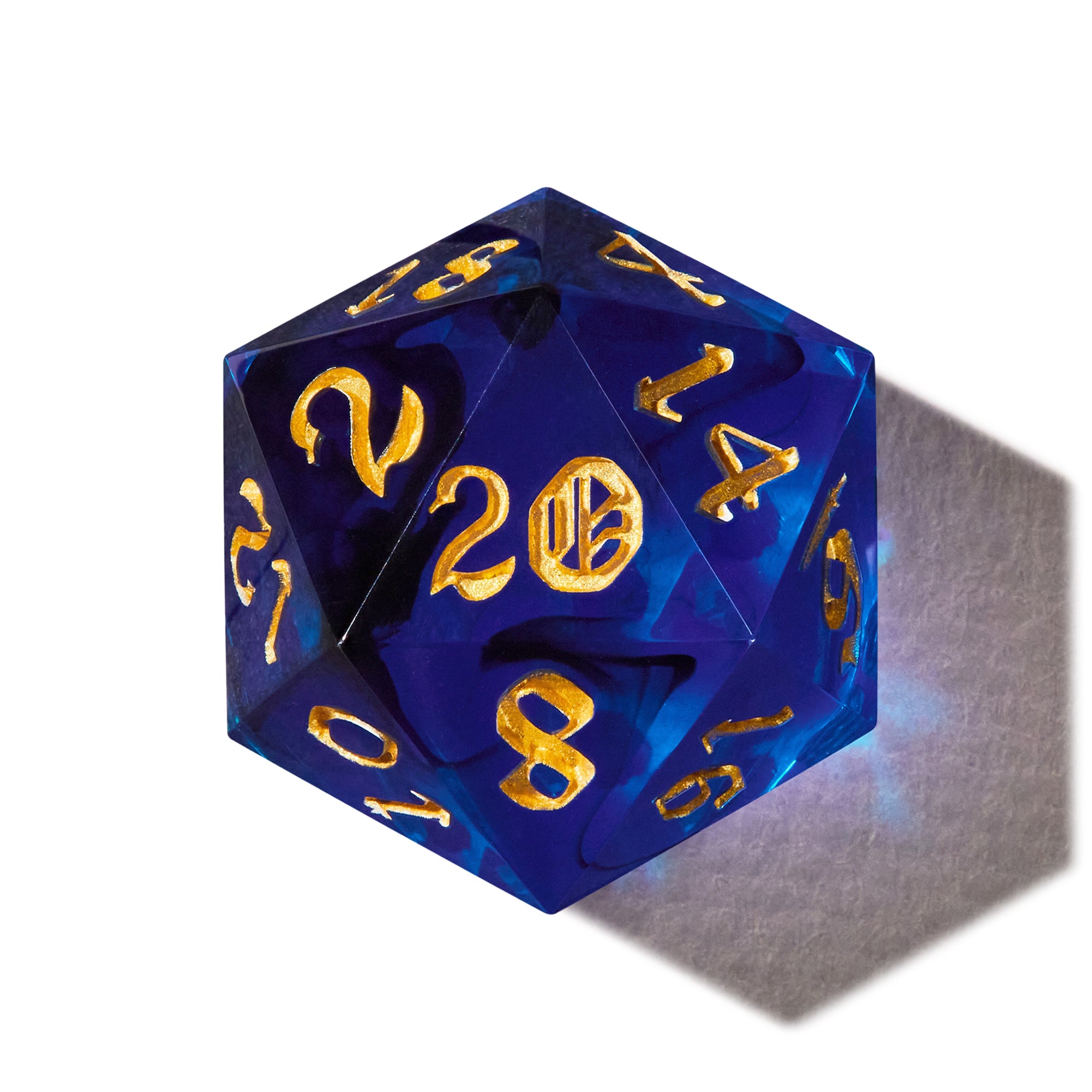 Royal Sapphire Dice Set