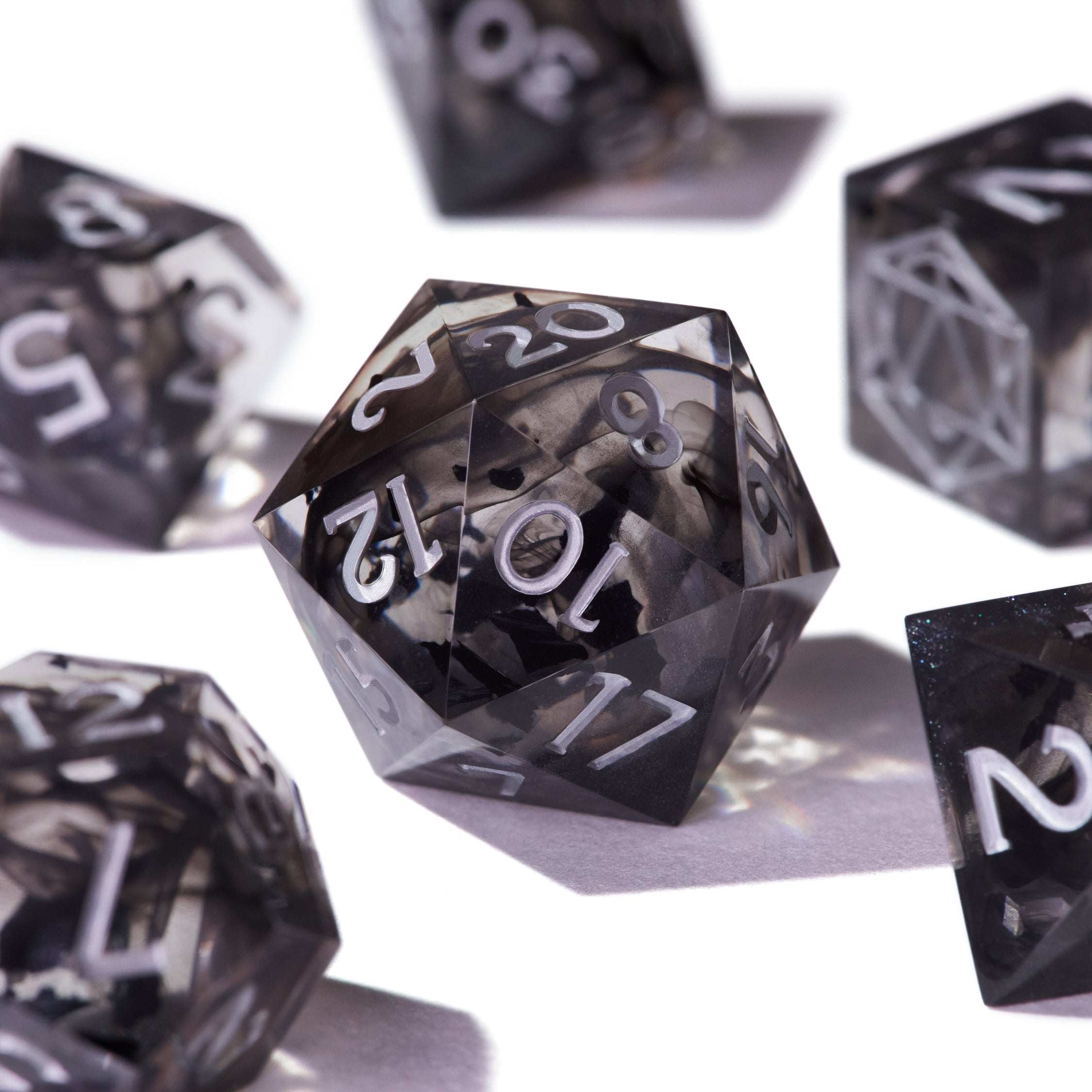Shadowfell Smoke Dice Set