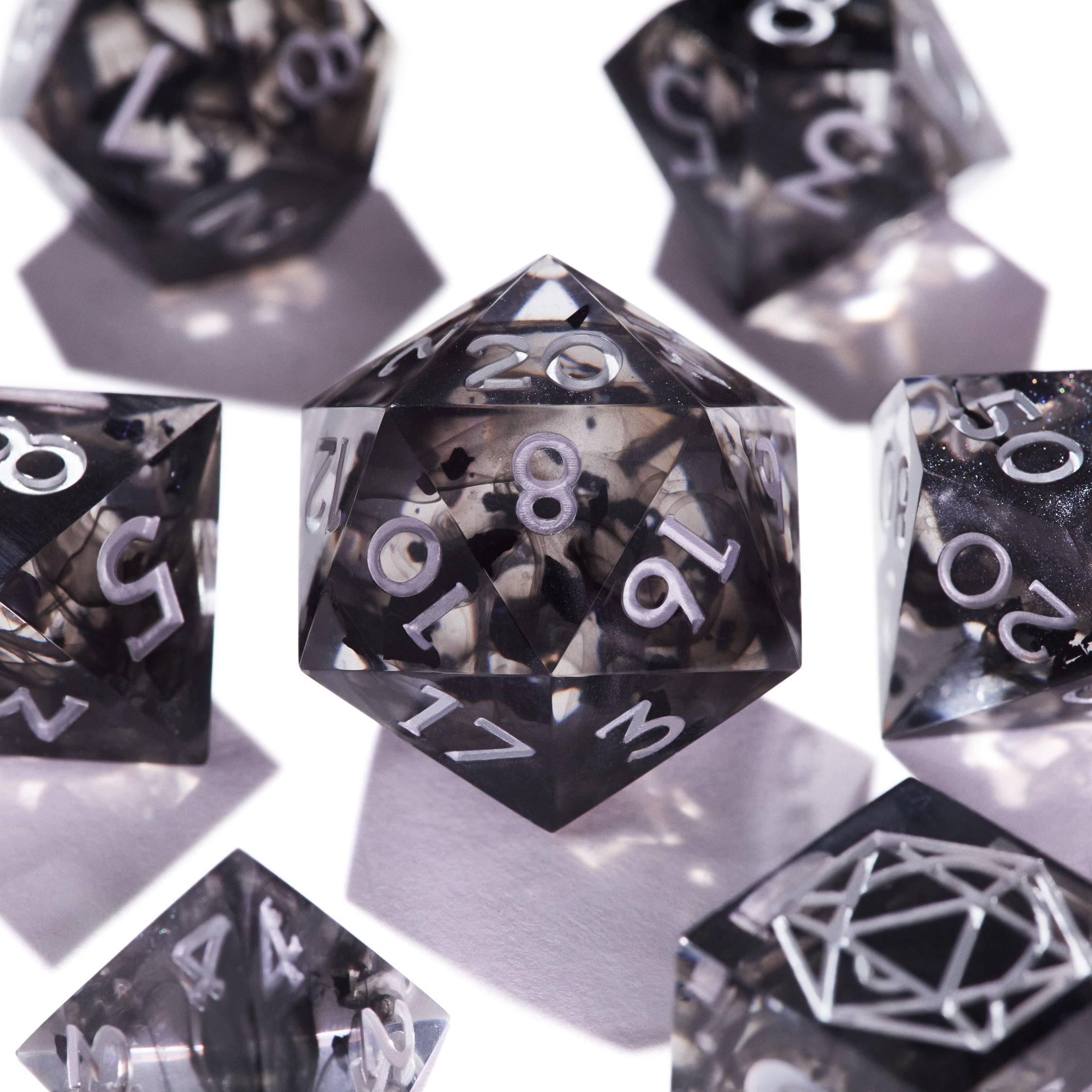 Shadowfell Smoke Dice Set